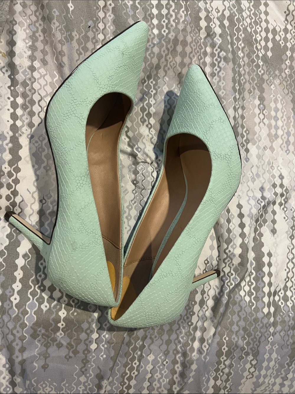 Call It Spring Mint Green Pointed-Toe Stiletto Pumps